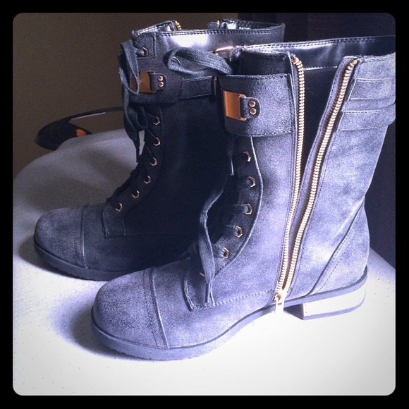 Black boots
