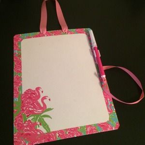 Lily Pulitzer dry erase board