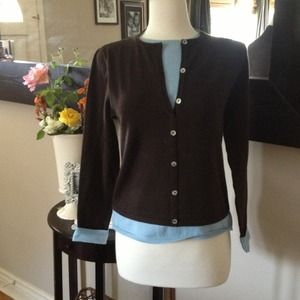 Attached sweater set