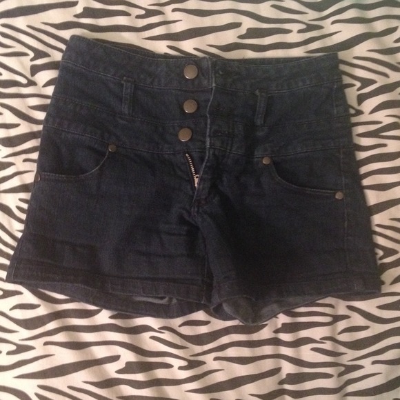 High waisted shorts