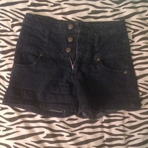 High waisted shorts