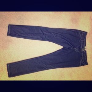 Blue 'jean' jeggings