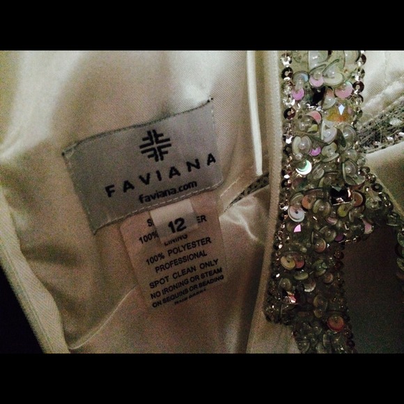 2014 Faviana wedding Inspired prom Dress - Picture 4 of 4