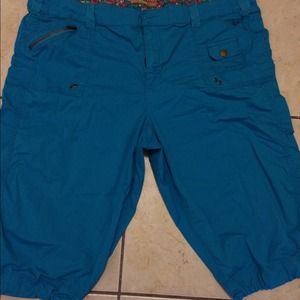 Teal plus size carpris