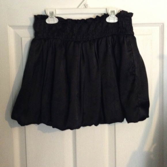Deb black high waisted skirt