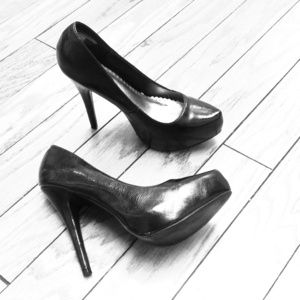 Classic black heels