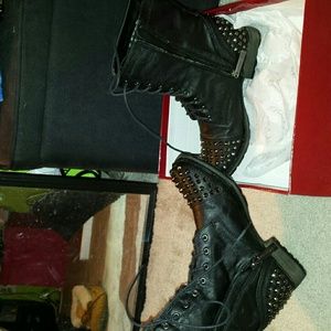 Breckelles combat boots