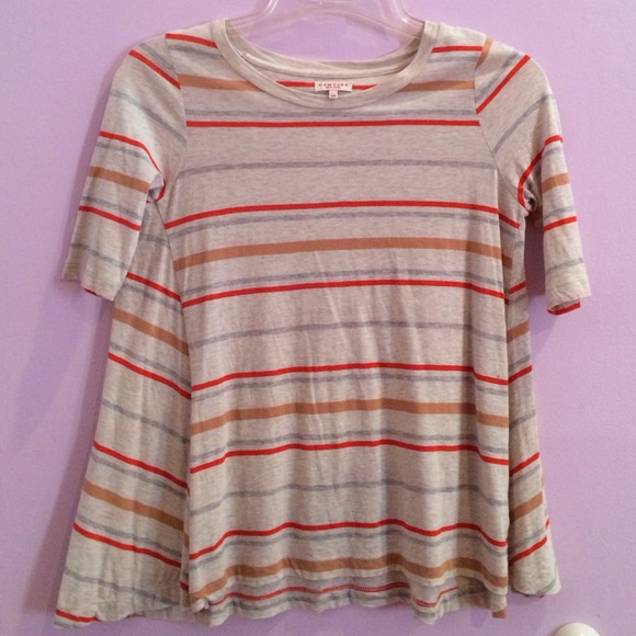 Demylee Tops - Striped Swing top