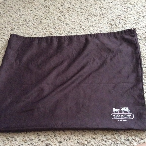 Coach dust bag