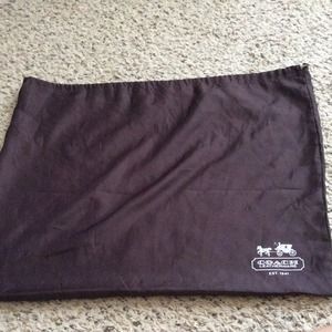 Coach dust bag