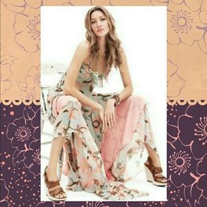 @joanna98 Long Boho Maxi Dress & Bird Print Dress