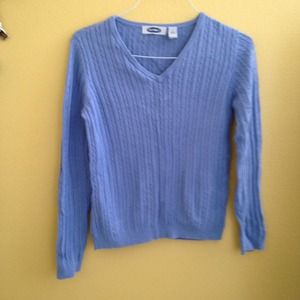 Baby blue sweater