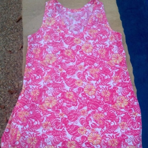 Lilly pulitzer chum bucket gale tank top - Picture 2 of 4