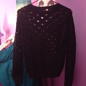 Hole-y sweater