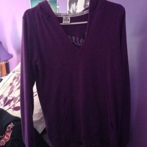 VS PINK purple hoodie