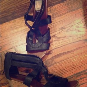 Dolce Vita by Target Black & Cork wedges