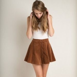 Brandy Melville Corduroy Skirt