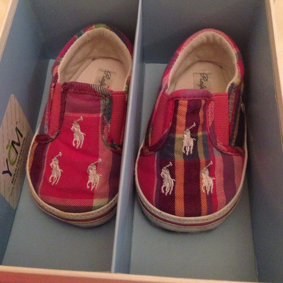 Ralph Lauren 9 month dress & size 3 shoes - Picture 2 of 4