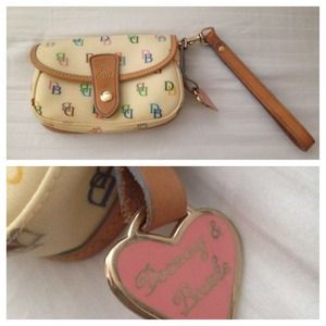 Dooney and Bourke flap wristlet