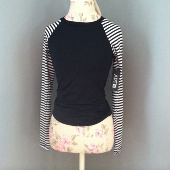 Black & White Swim Shirt