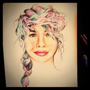 Custom portraits with a twist!