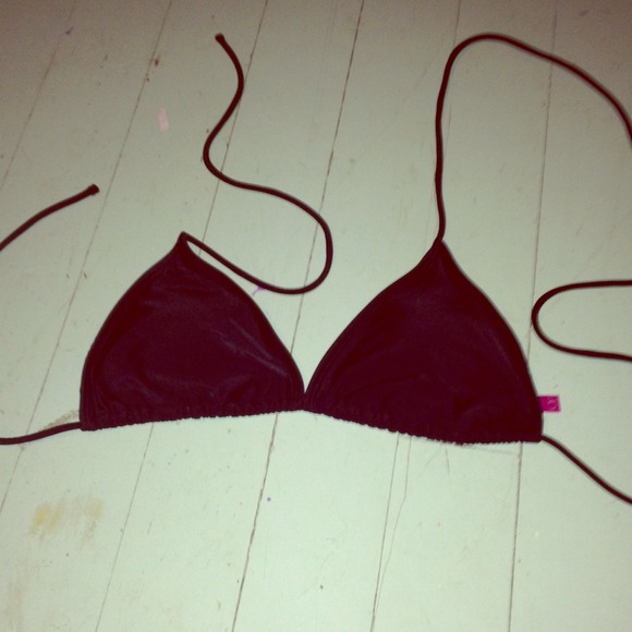 Black OP bikini top