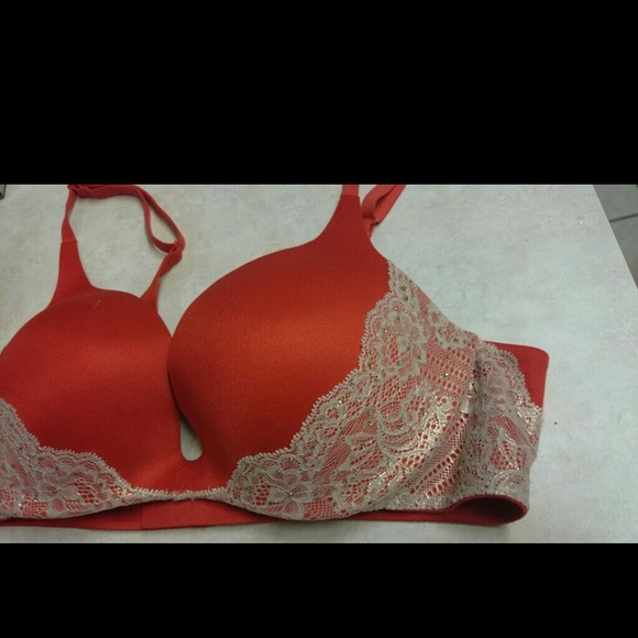 New victorias secret red lace Bra