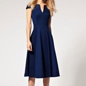 ASOS Midi full skirt dress
