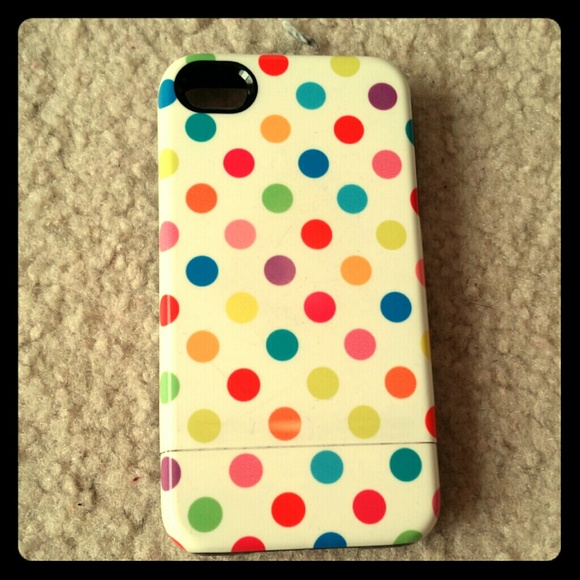 Polka dot iPhone 4/4S case