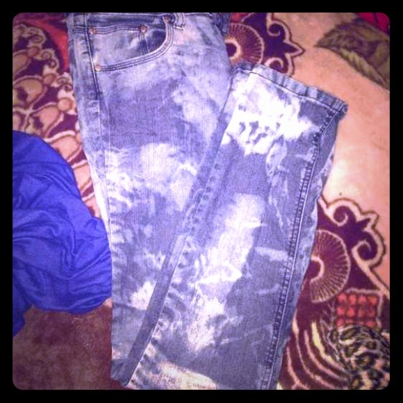 💙bleach size 1 jeans