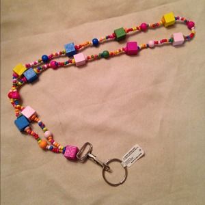 Badge lanyard
