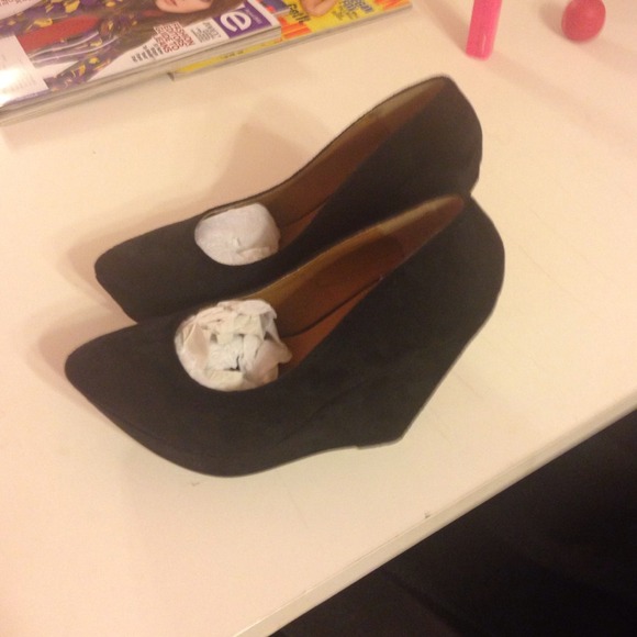 Asos black pointed toe heels