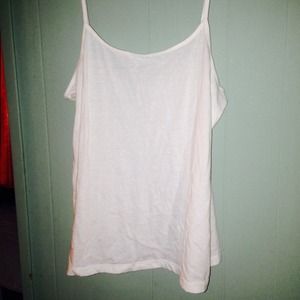 White tank top