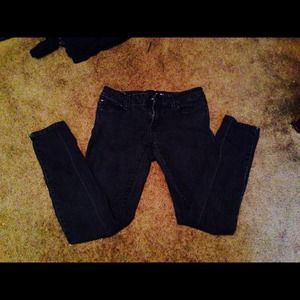 Black skinny jeans size 9