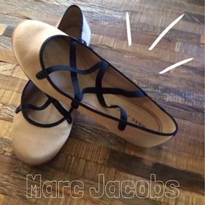 Marc Jacobs Satin Ballet Flats