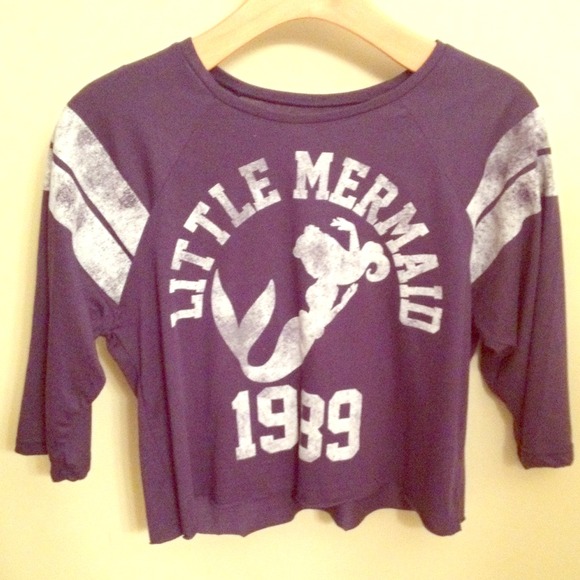 NWOT Little Mermaid Crop Top from Delia's
