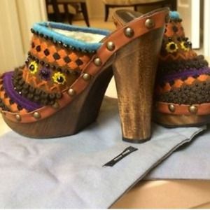 Miu Miu clogs women's size 40