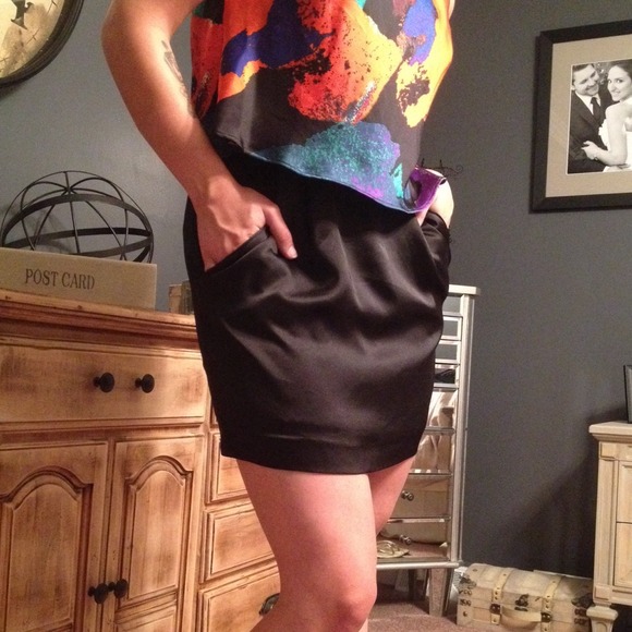 Multicolored Layered Dress - Picture 2 of 2