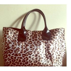 Cheetah print purse
