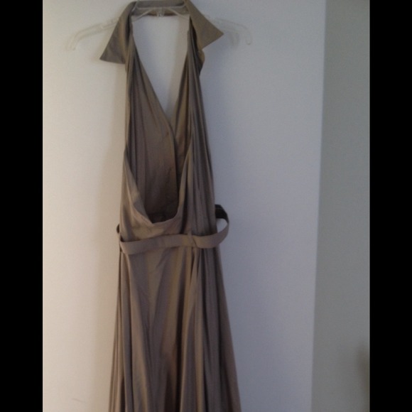 Vintage 1980s Norma Kamali Backless Dress, Size 10 - Picture 3 of 4
