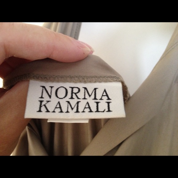 Vintage 1980s Norma Kamali Backless Dress, Size 10 - Picture 4 of 4