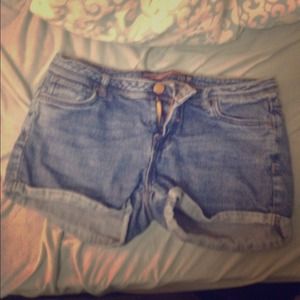 Zara TRF denim shorts