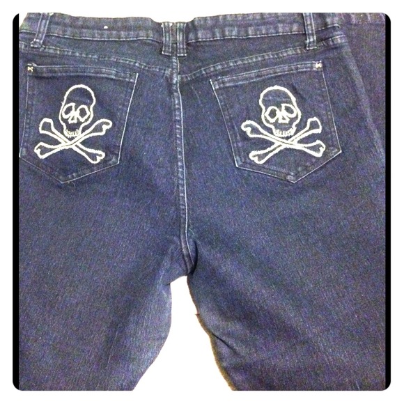 torrid Denim - Skull pocket jeans from Torrid