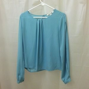 Light blue blouse