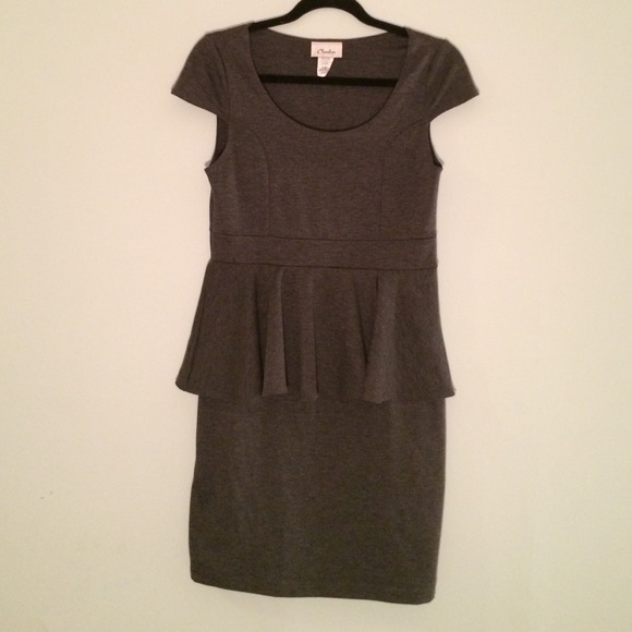 Peplum dress