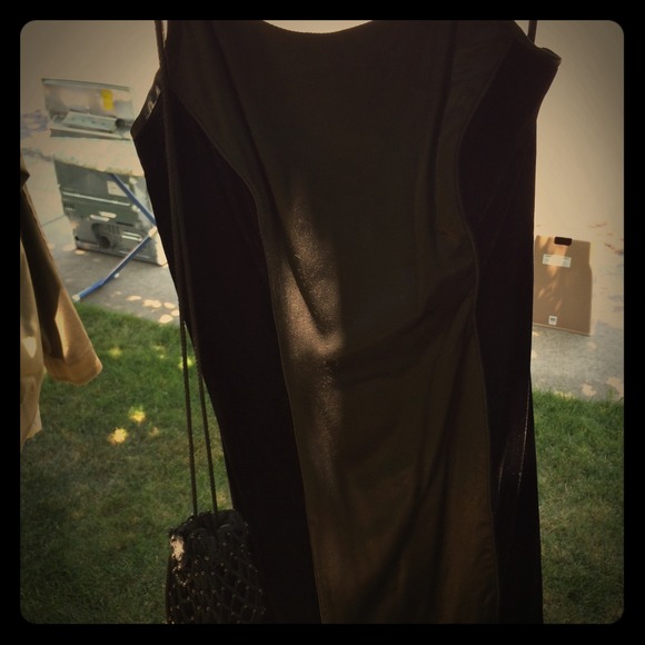 1940s style black velvet dress-Old Hollywood Style
