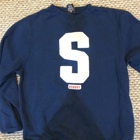 Stussy crew neck sweater