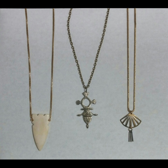 Hold for Morgan Tribal Necklace Bundle