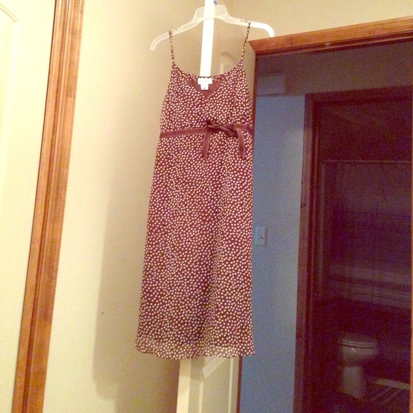 Polka Dot Maternity Dress