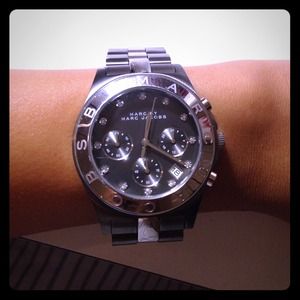 ***RESERVED***Marc Jacobs silver watch MBM3179